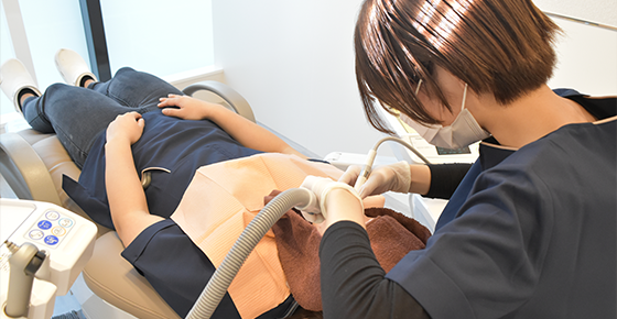 同じ衛生士が常に患者様を